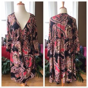 INC Multi color dress size 0X